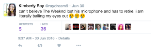Illustration for article titled A Career Cut Short: The Weeknd Is Retiring From Music After Losing His Microphone